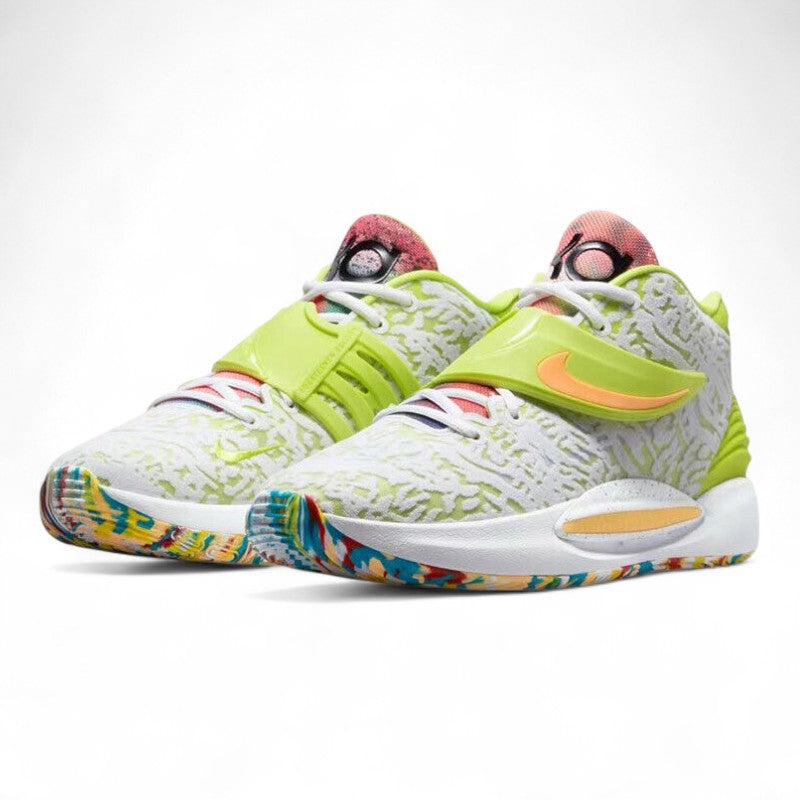 Nike KD 14 x White Lime Green - Best Reps Website 2025