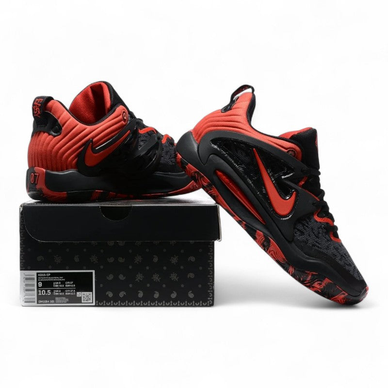 Nike KD 15 x Black University Red - Best Reps Website 2025