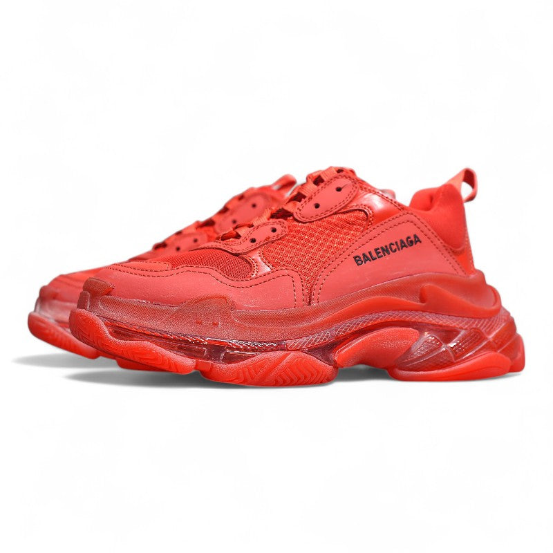 Balenciaga Triple S Clear Sole Red - Best Reps Website 2025