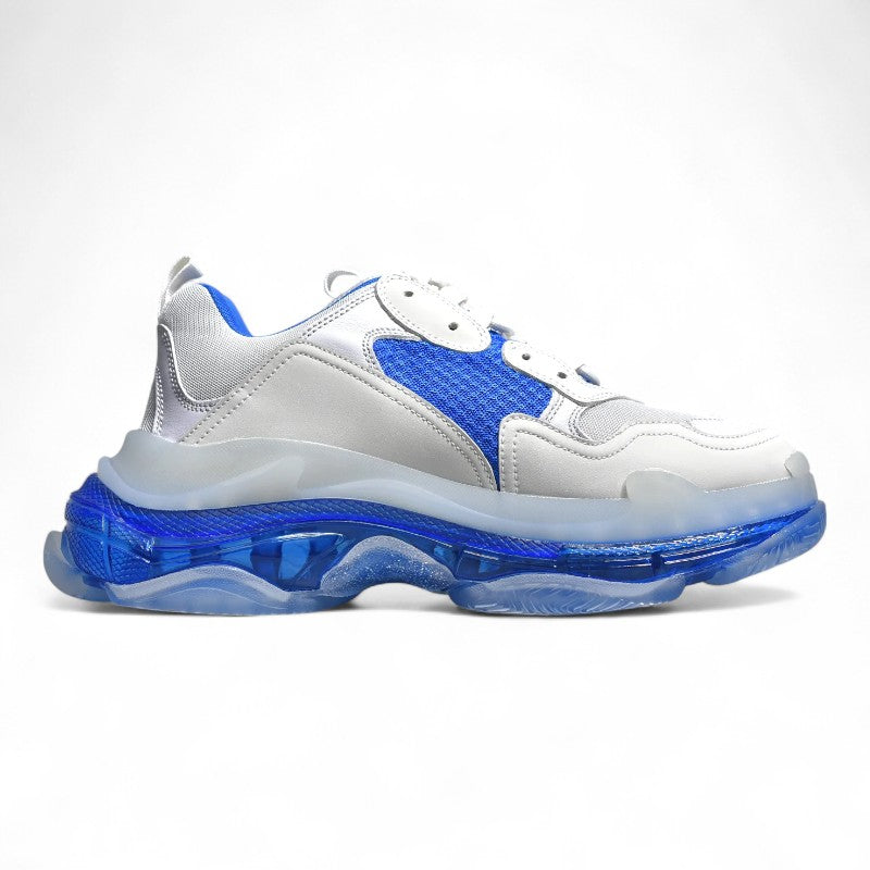 Balenciaga Triple S Clear Sole White Blue - Best Reps Website 2025