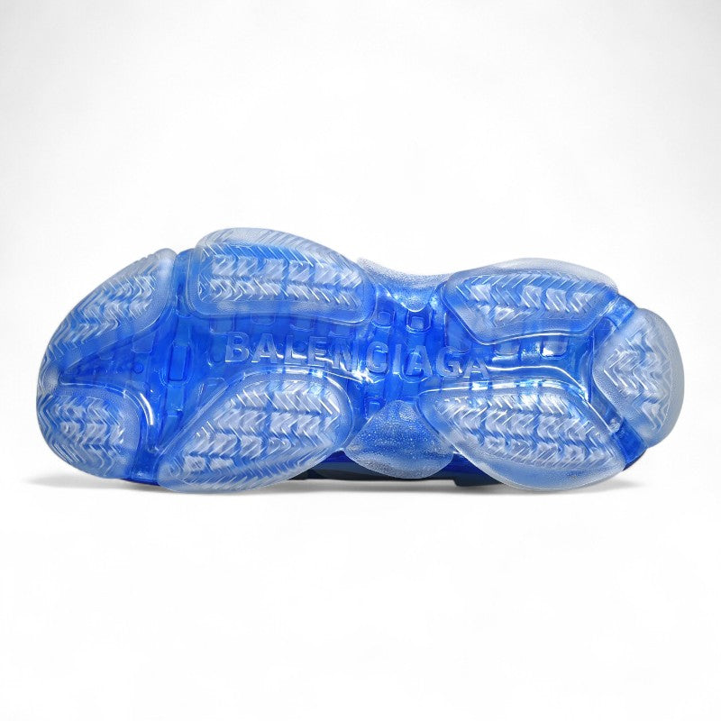 Balenciaga Triple S Clear Sole White Blue - Best Reps Website 2025