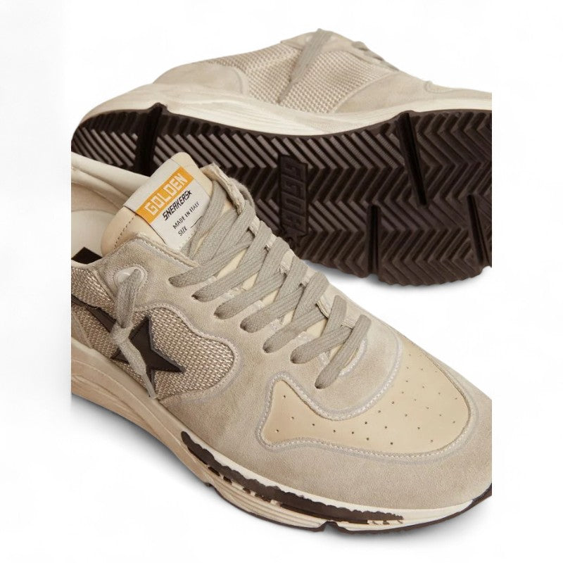 Running Sole sneakers in mesh and ice-gray suede - Best Reps Website 2025
