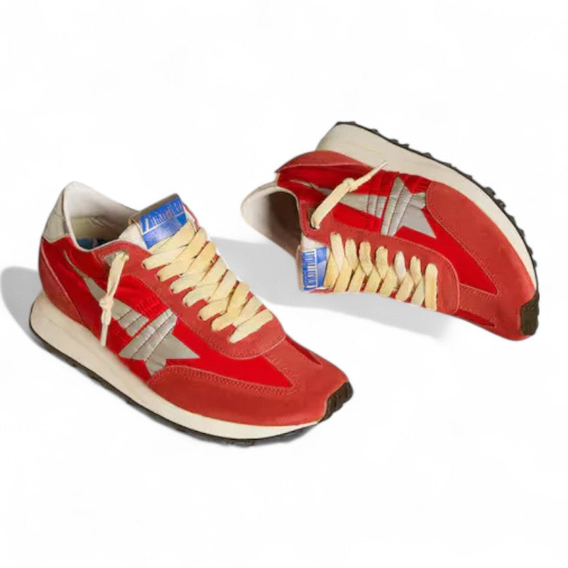 Marathon with red nylon upper and silver star - Best Reps Website 2025