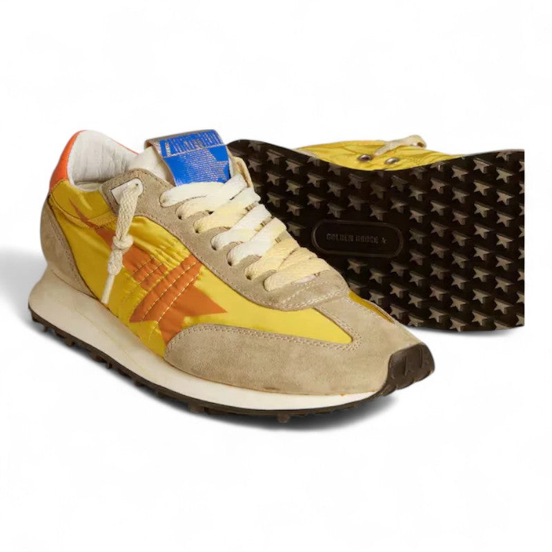 Marathon with yellow nylon upper and orange star - Best Reps Website 2025