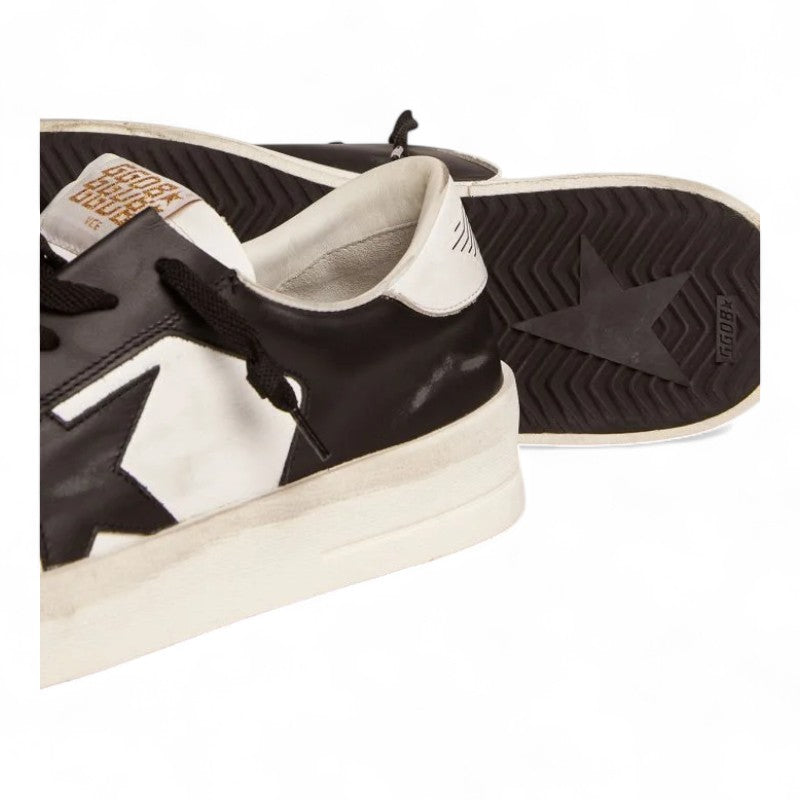 Stardan sneakers in black and white leather - Best Reps Website 2025