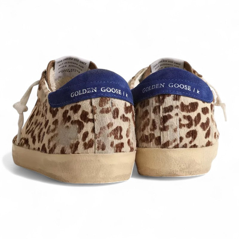 Super-Star LTD sneakers in pony skin with a gold star and suede heel tab - Best Reps Website 2025