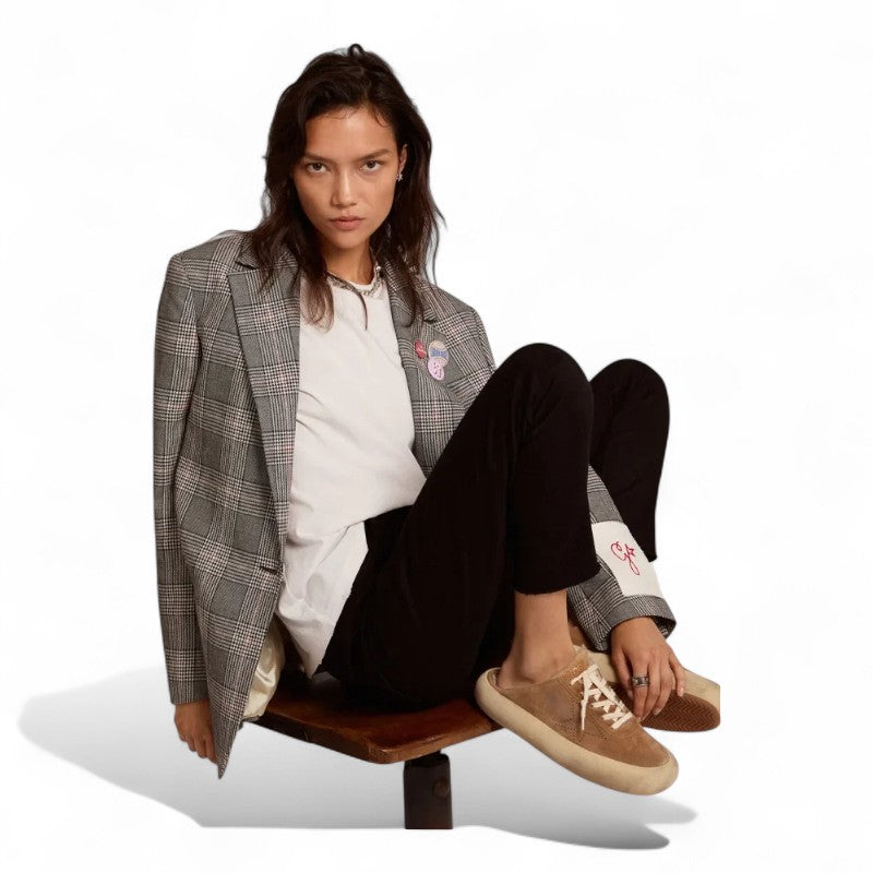 Space-Star Sabot shoes in tobacco-colored suede with shearling lining - Best Reps Website 2025