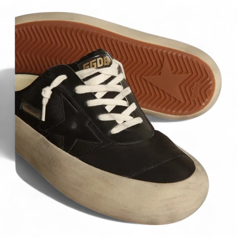 Space-Star Sabots in black nylon with black leather star - Best Reps Website 2025