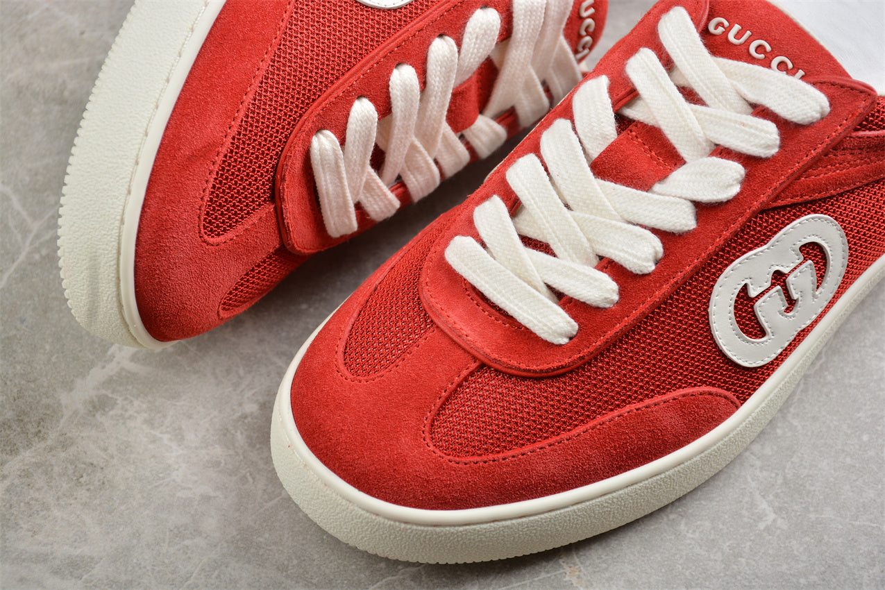 Gucci G74 GG Suede & Fabric Sneakers - Best Reps Website 2025