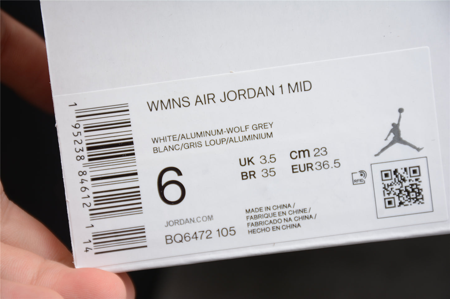 Air Jordan 1 Mid "Wolf Grey Aluminum" - Best Reps Website 2025