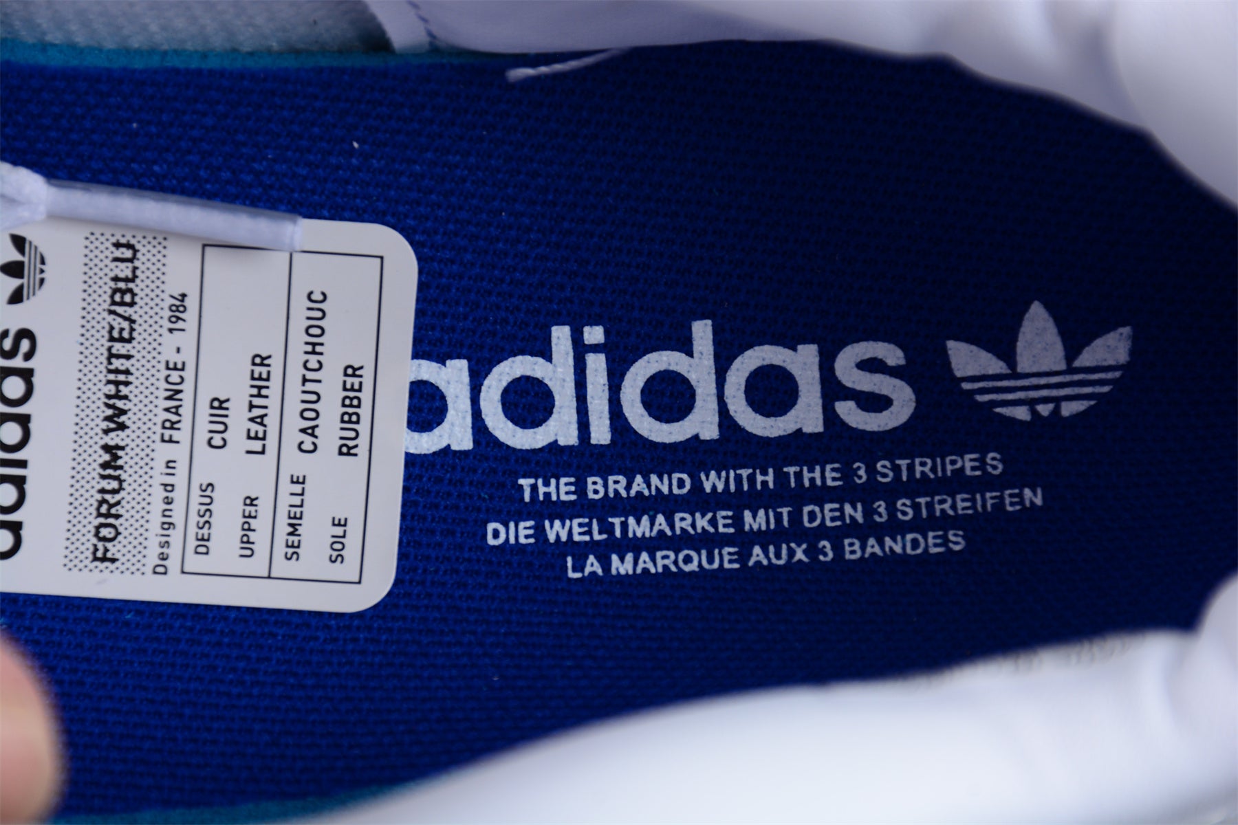 adidas Forum 84 Low "White/Blue Bird"