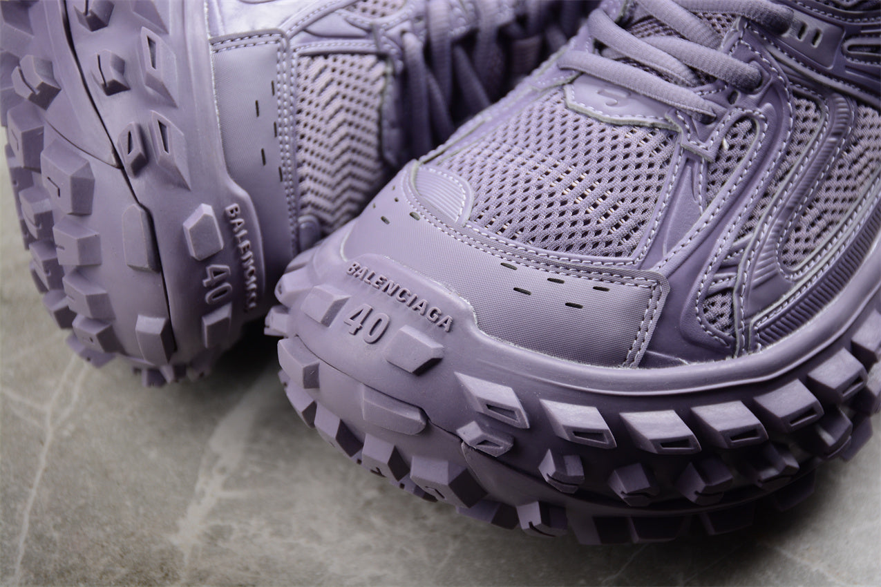 Balenciaga Defender Rubber Platform Sneakers in Purple - Best Reps Website 2025