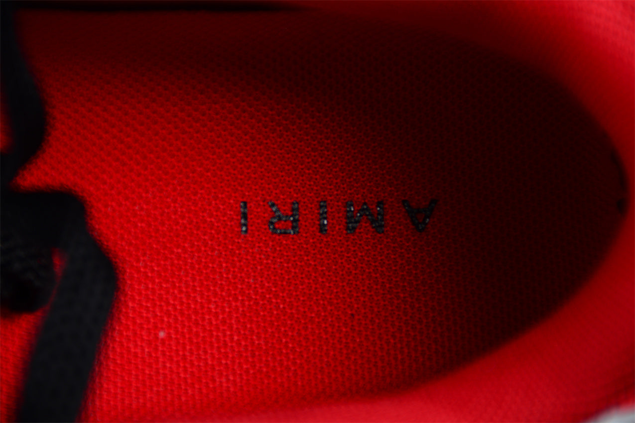 AMIRI Skel Top Low 'White Red' - Best Reps Website 2025