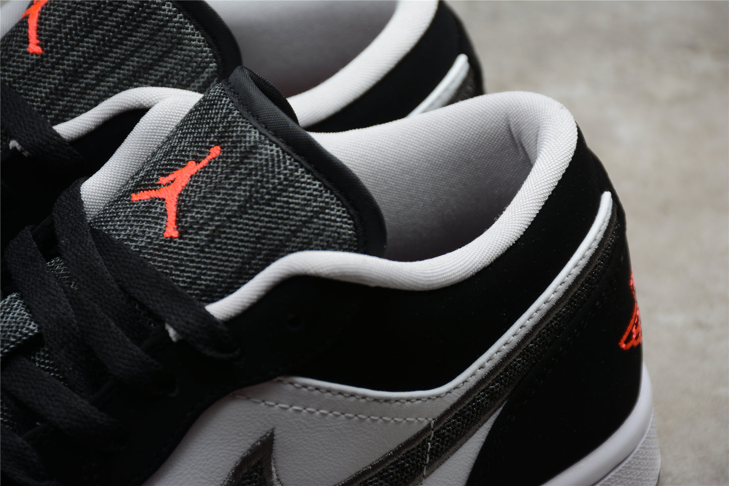 Air Jordan 1 Low "Black White Wolf Grey" 553558-029 - Best Reps Website 2025
