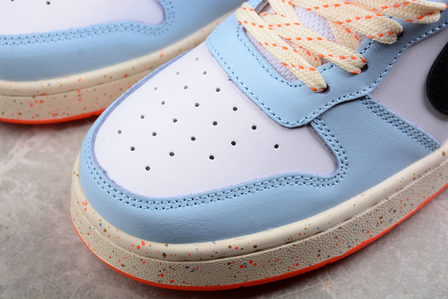 Nike Court Borough Low 2 GS "White Alabaster Speckled"