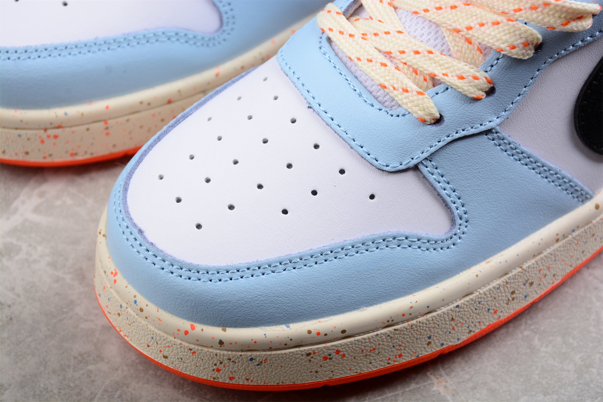 Nike Court Borough Low 2 GS "White Alabaster Speckled"