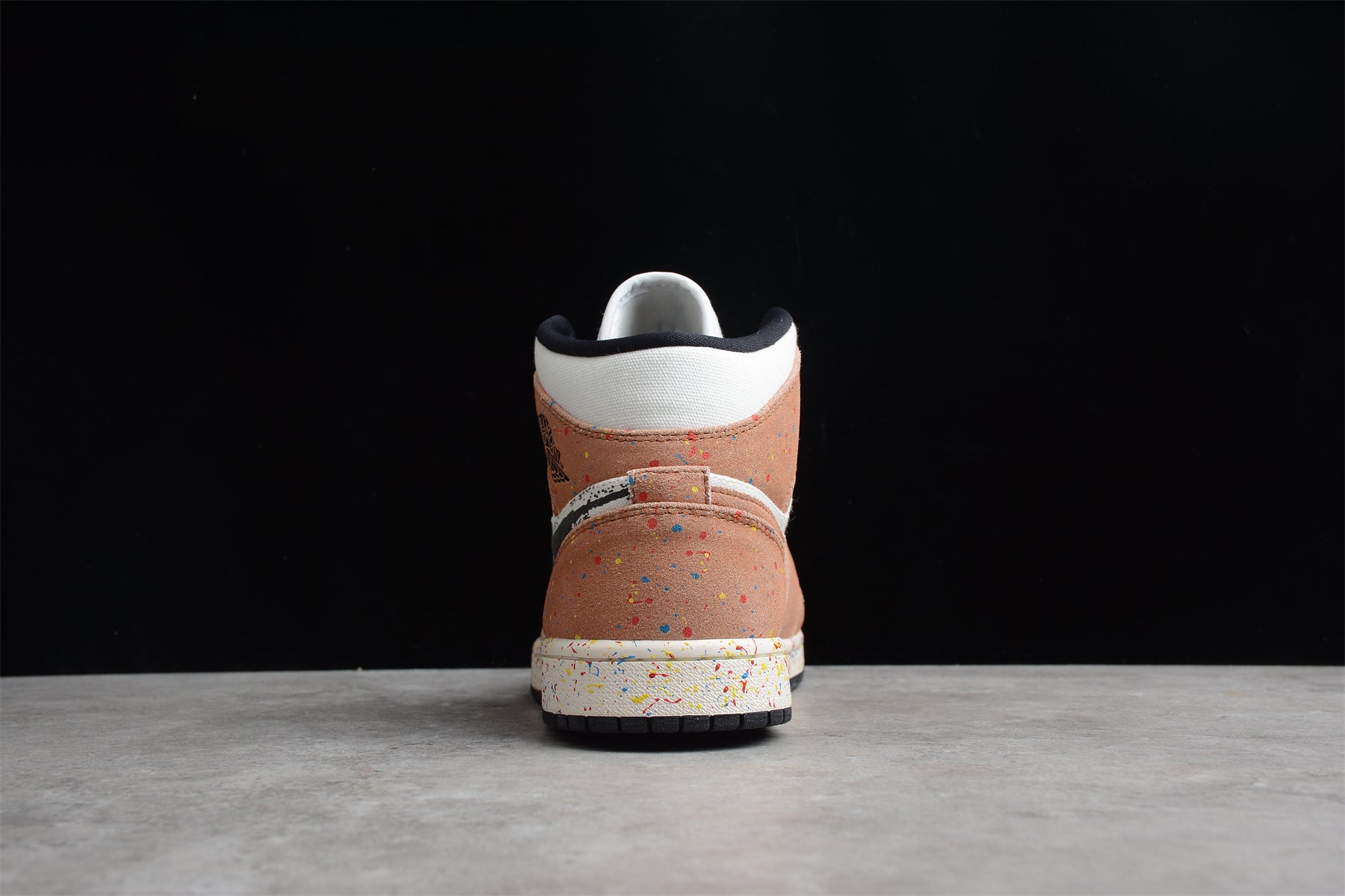 Air Jordan 1 Mid SE GS "Brushstroke Paint Splatter" - Best Reps Website 2025