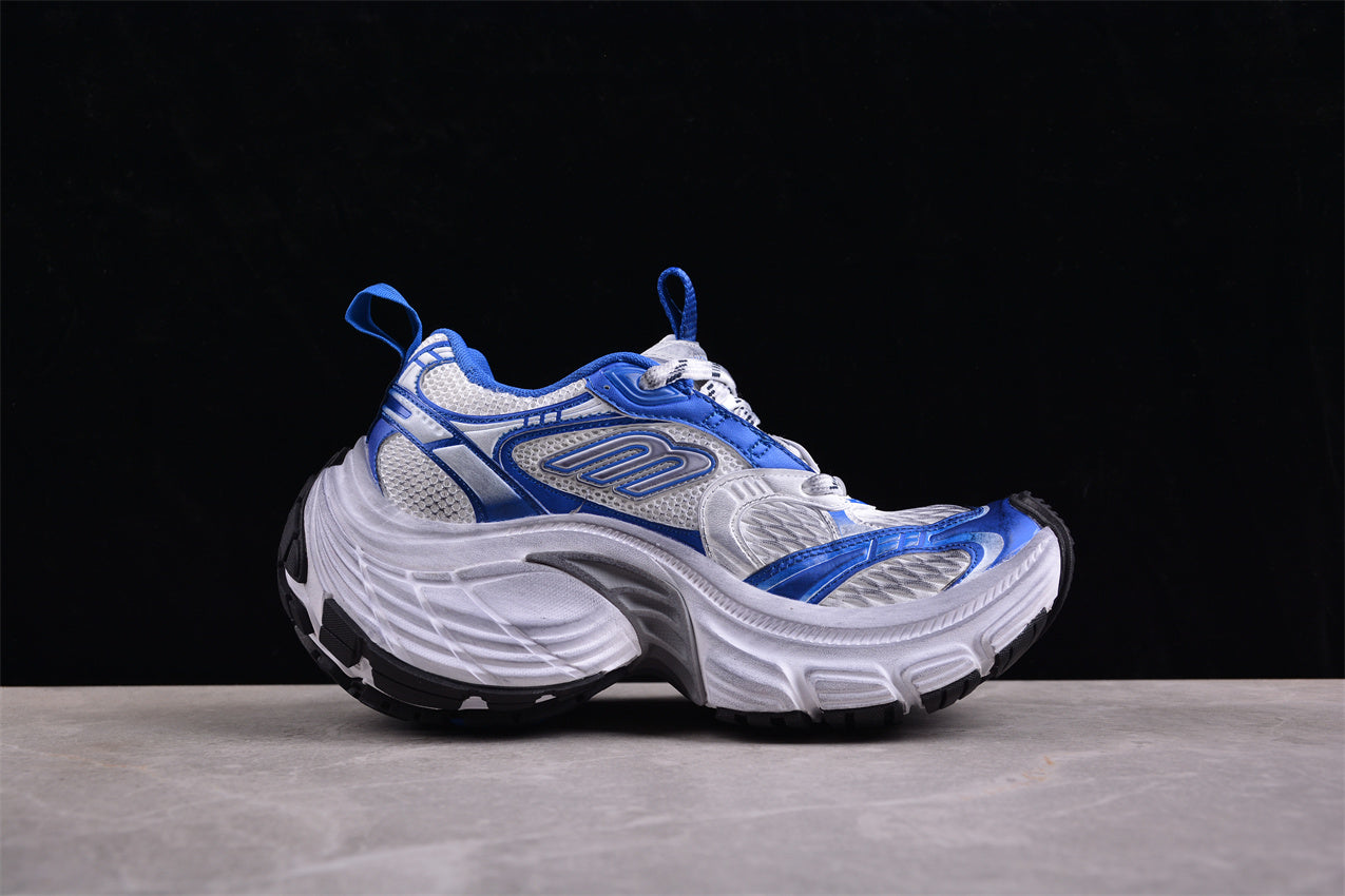 Balenciaga 10XL Sneakers in White/Royal Blue - Best Reps Website 2025