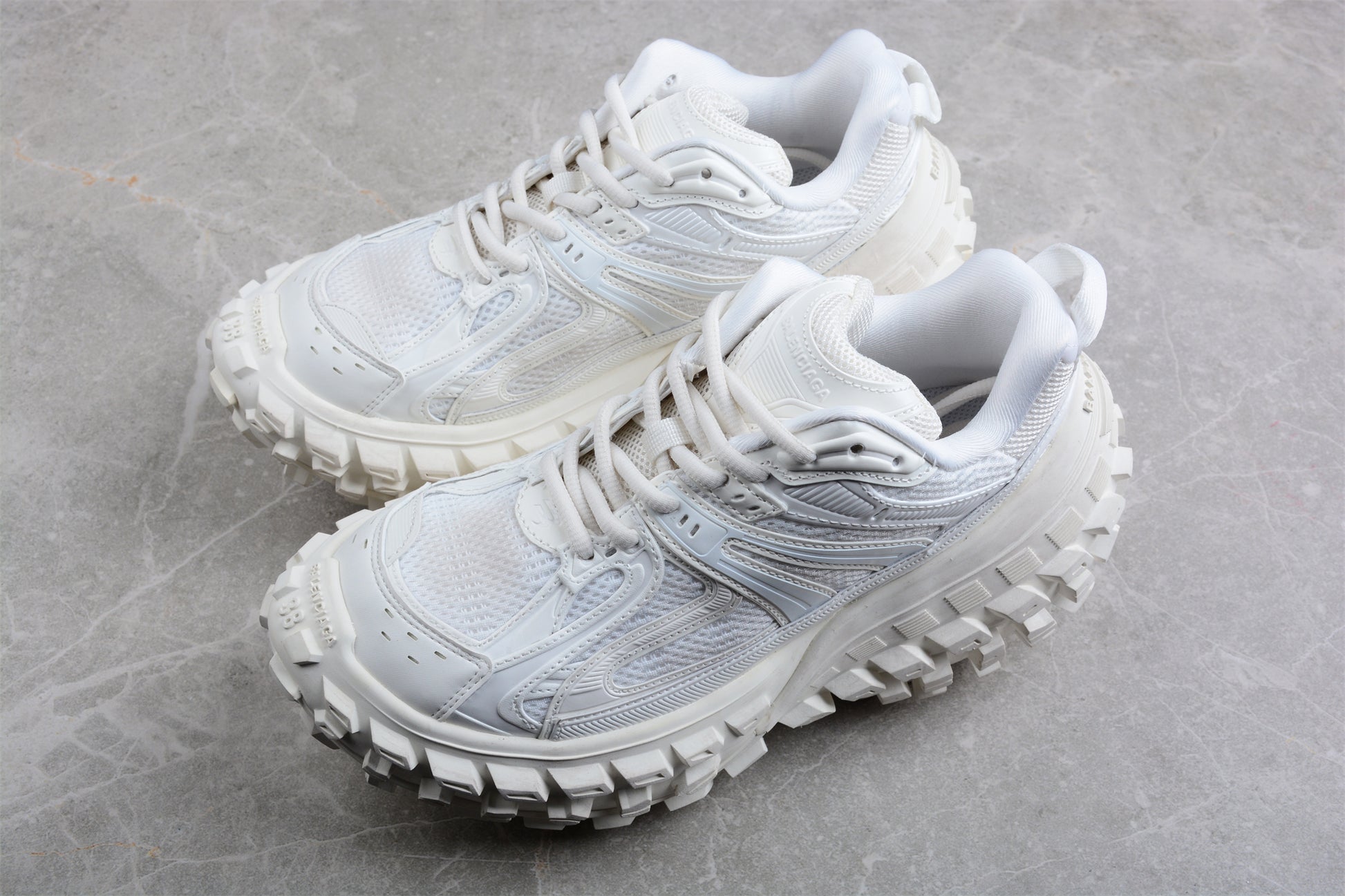 Balenciaga Defender Off-White Mesh and Nylon Sneakers - Best Reps Website 2025