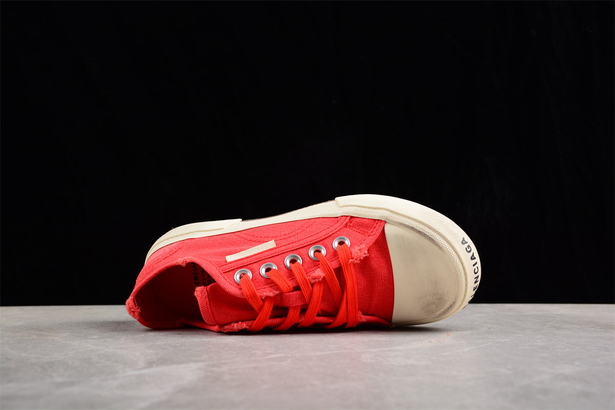 Balenciaga Paris Low Top Canvas Sneaker – Pre-Distressed - Best Reps Website 2025