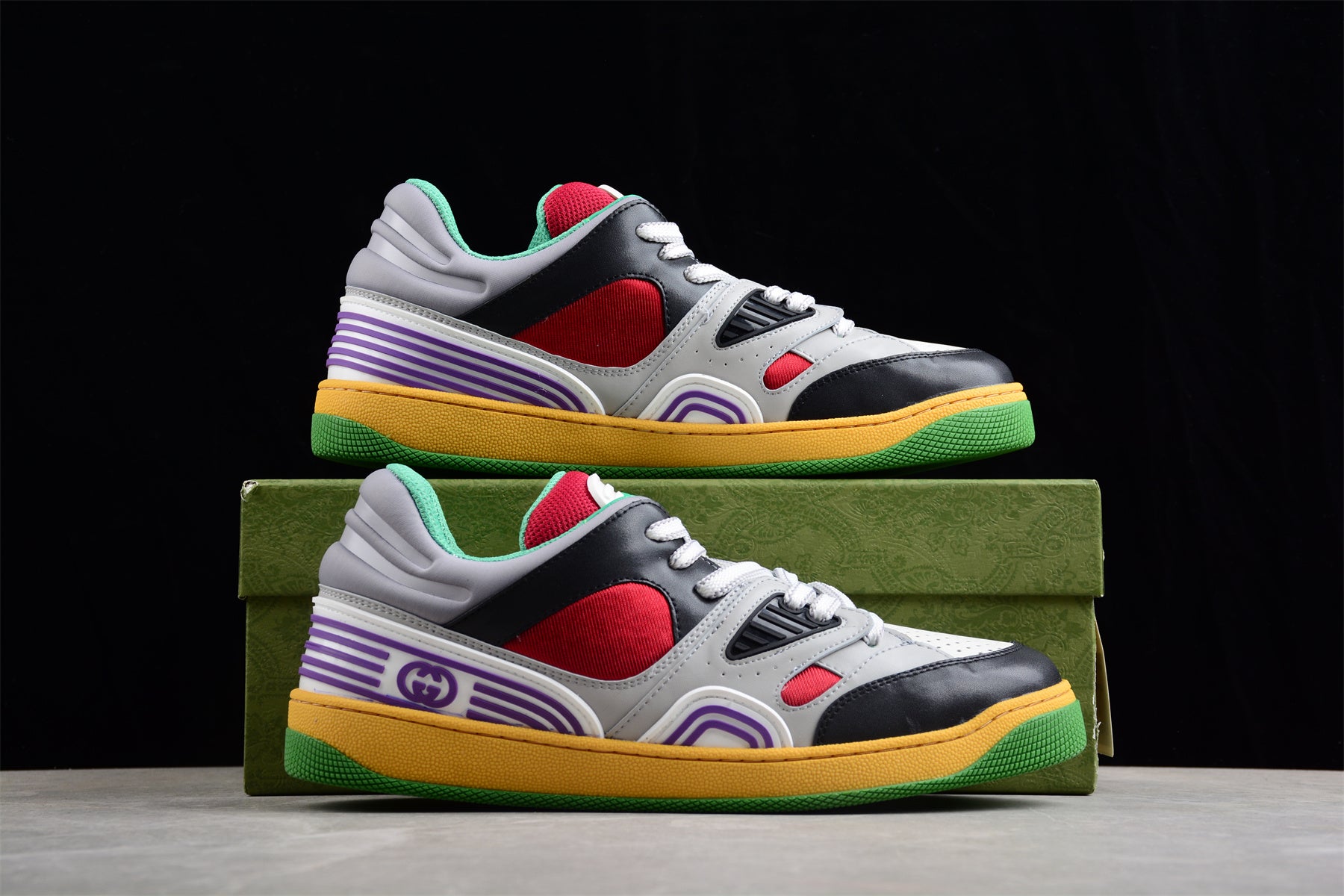 Gucci Basket Low "Black Demetra" - Best Reps Website 2025