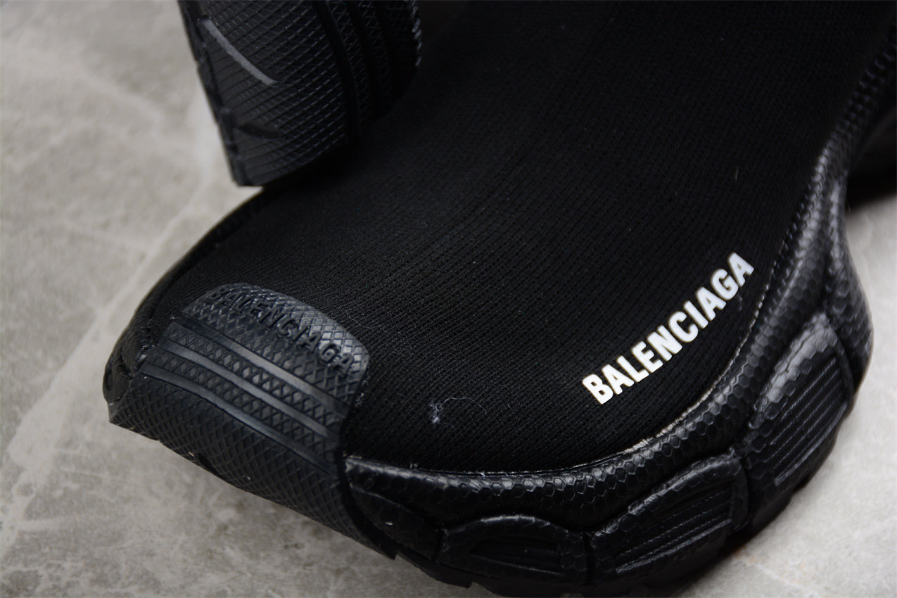 Balenciaga 3XL Sock – Triple Black - Best Reps Website 2025