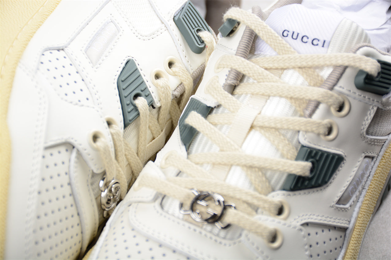 Gucci Distressed Effect Trainer Sneakers - Best Reps Website 2025