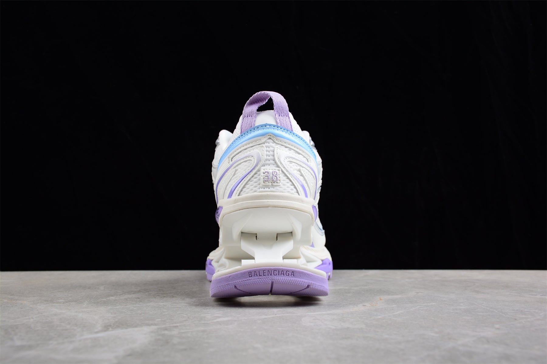 Balenciaga X-Pander Sneaker in White/Purple/Blue - Best Reps Website 2025