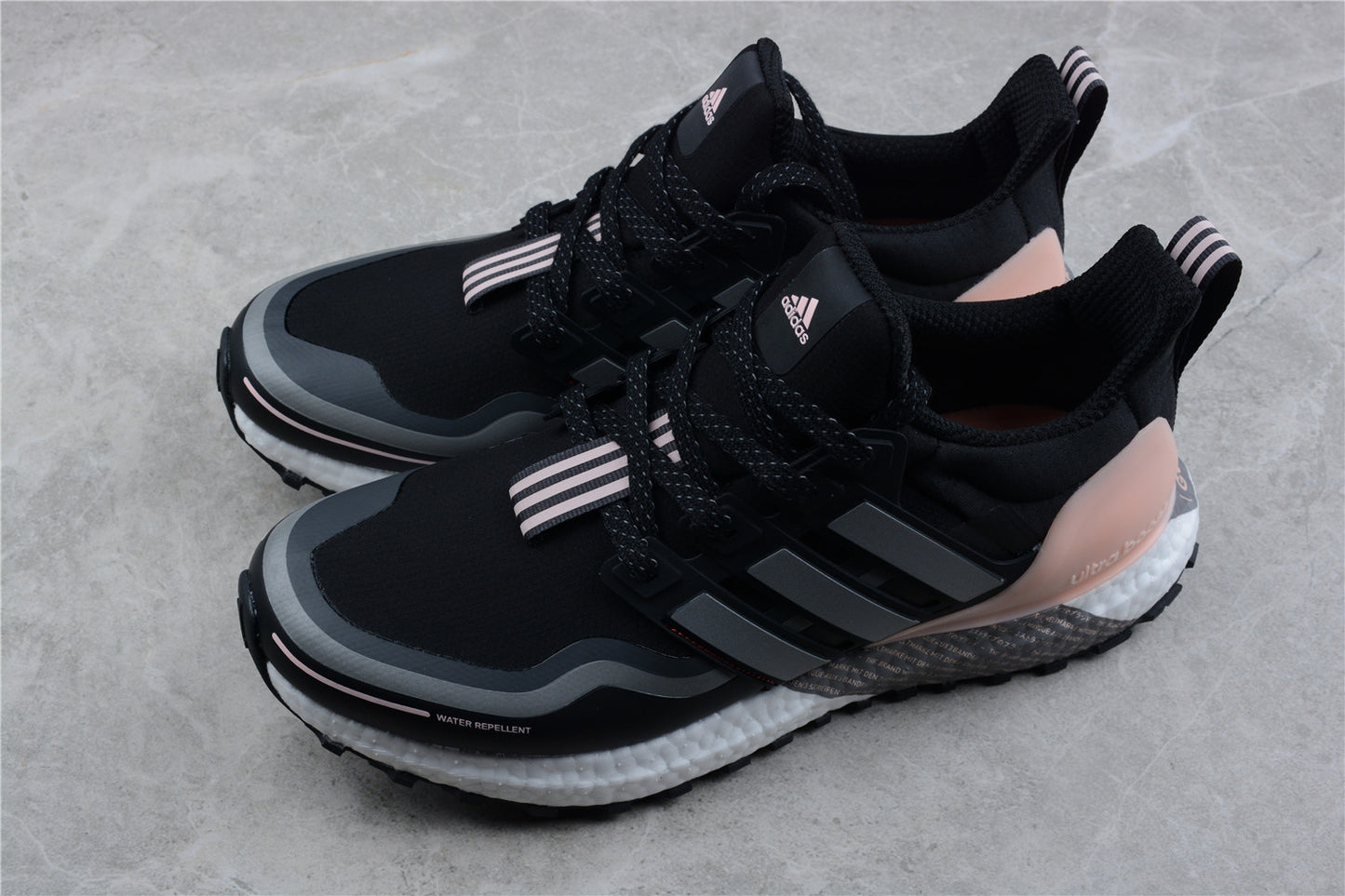 adidas Ultraboost Guard Women's Running Shoes in Black/Grey/Pink-Switchreps
