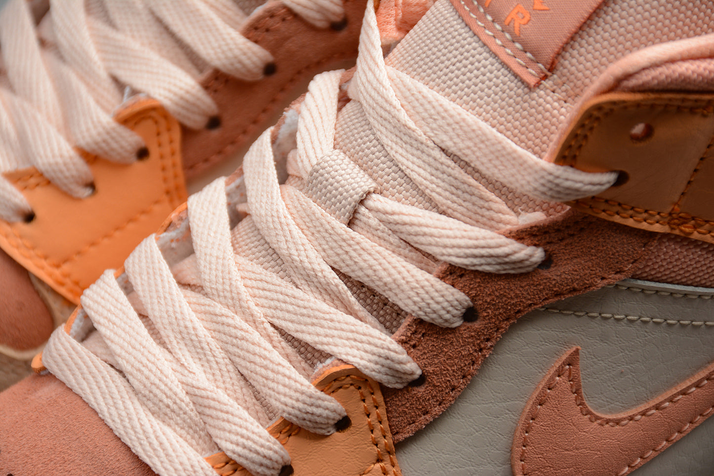 Nike Air Jordan 1 Mid "Apricot Orange" - Best Reps Website 2025