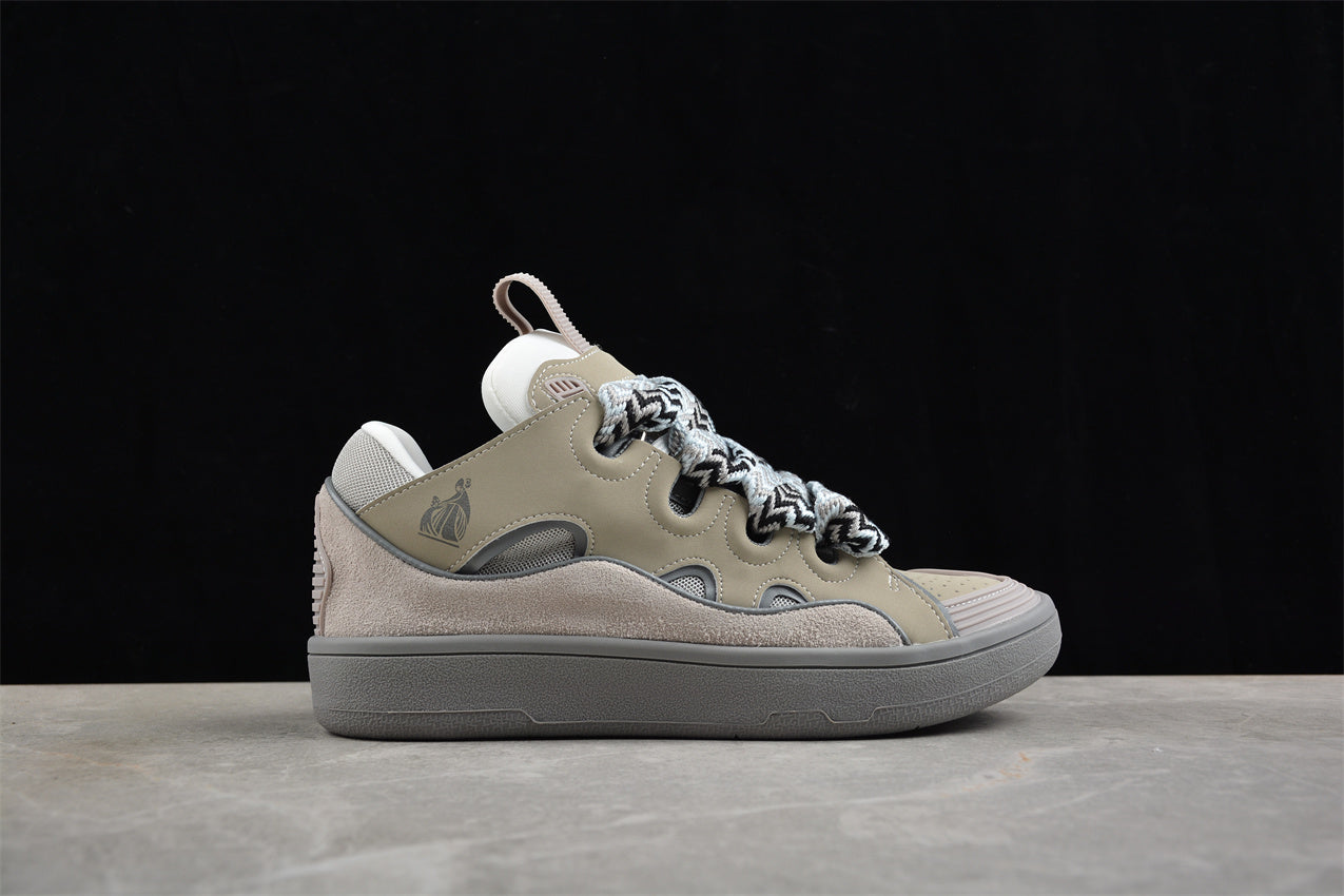 Lanvin Curb Low Sneakers Grey
