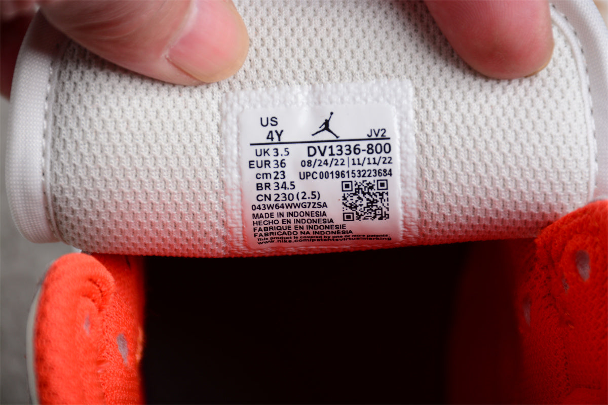 Air Jordan 1 Mid GS "Orange Suede"