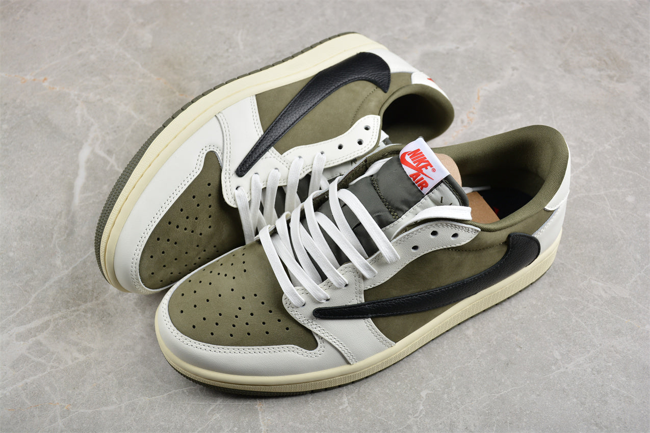 Air Jordan 1 Retro Low "TRAVIS SCOTT MEDIUM OLIVE"