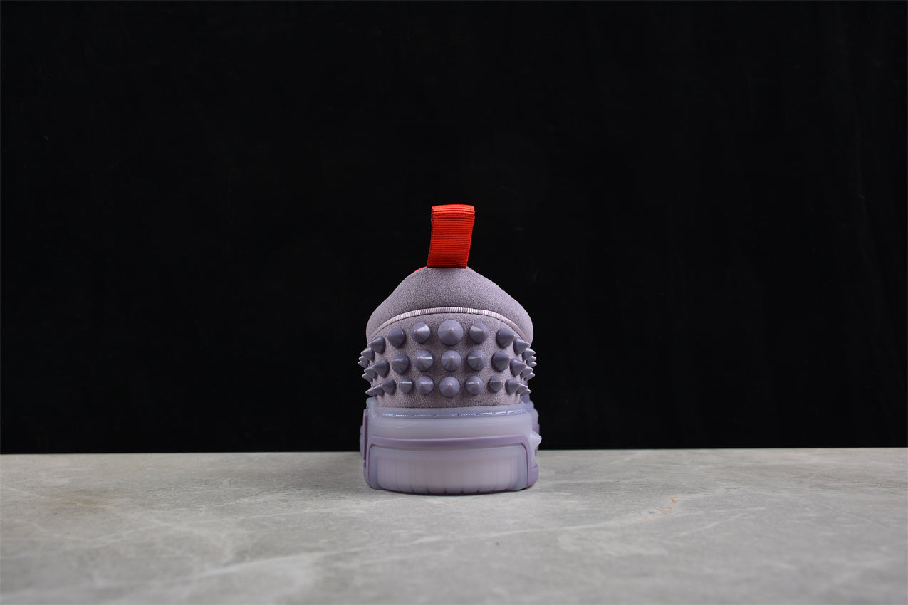 Christian Louboutin Astroloubi Spiked Leather in Purple - Best Reps Website 2025