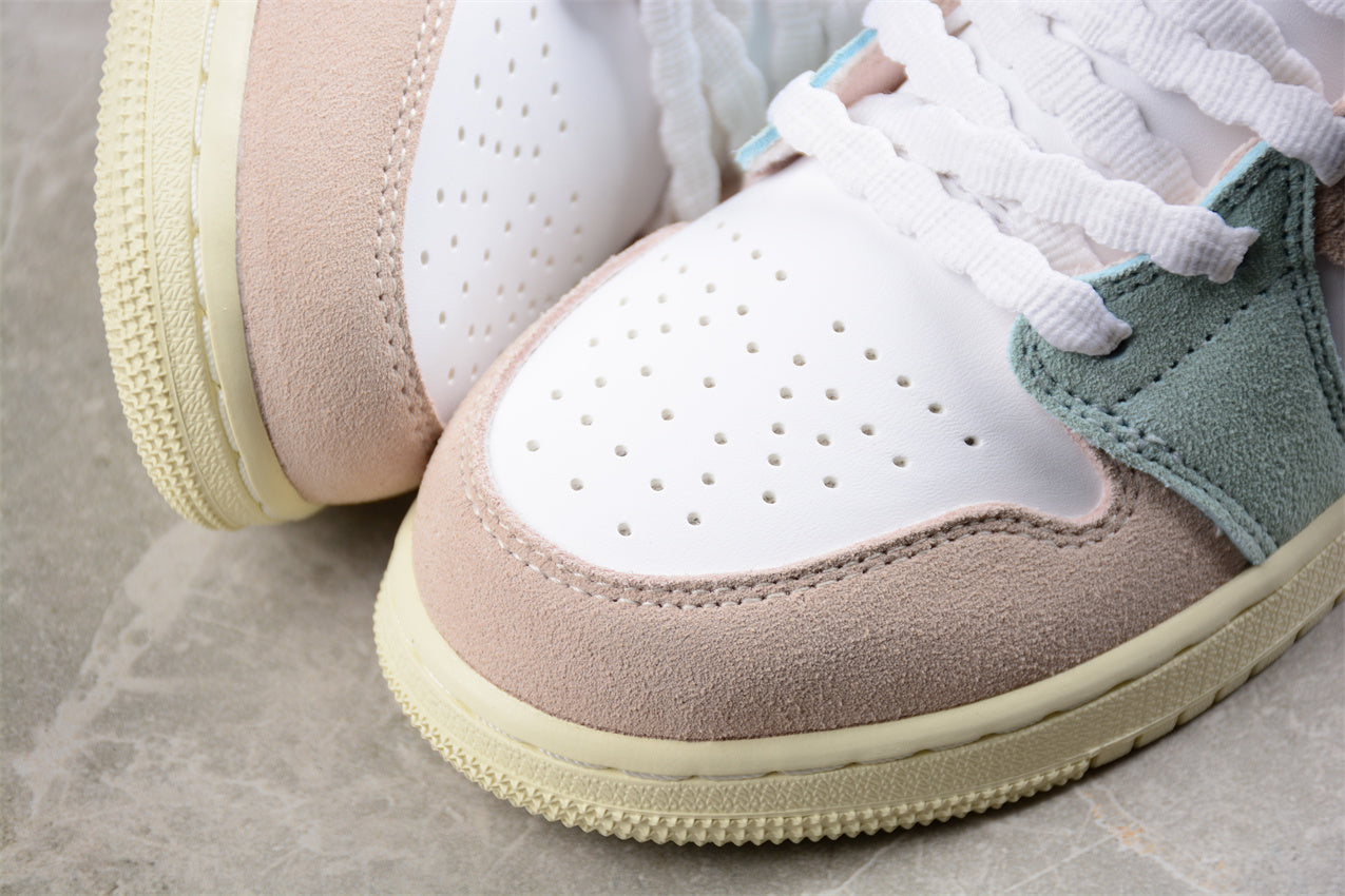 Air Jordan 1 Mid GS "Pink Oxford" (Youth) - Best Reps Website 2025