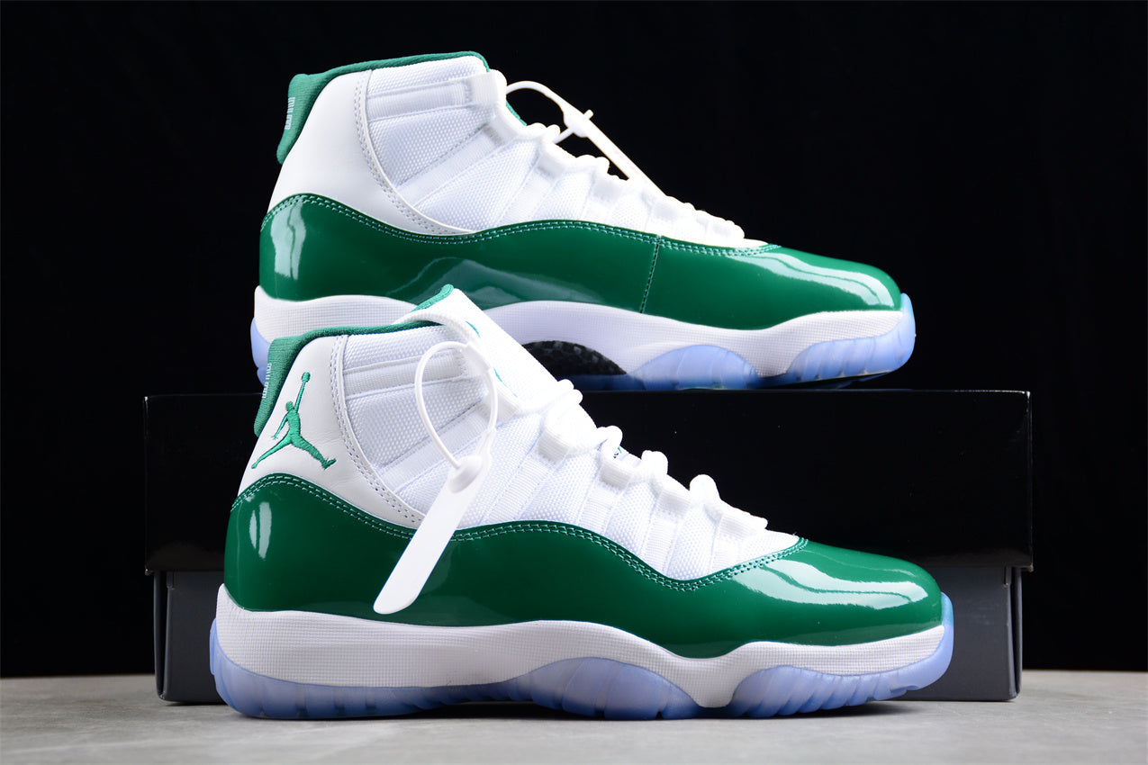 Air Jordan 11 Retro "White and Green" - Best Reps Website 2025