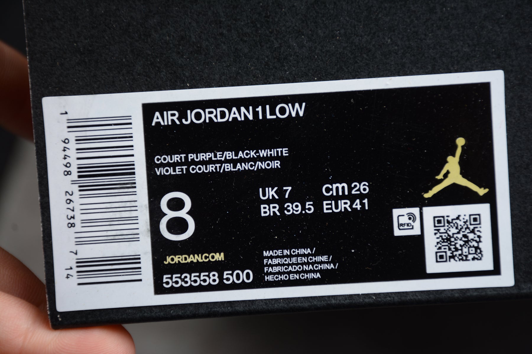 Air Jordan 1 Low “Court Purple” - Best Reps Website 2025