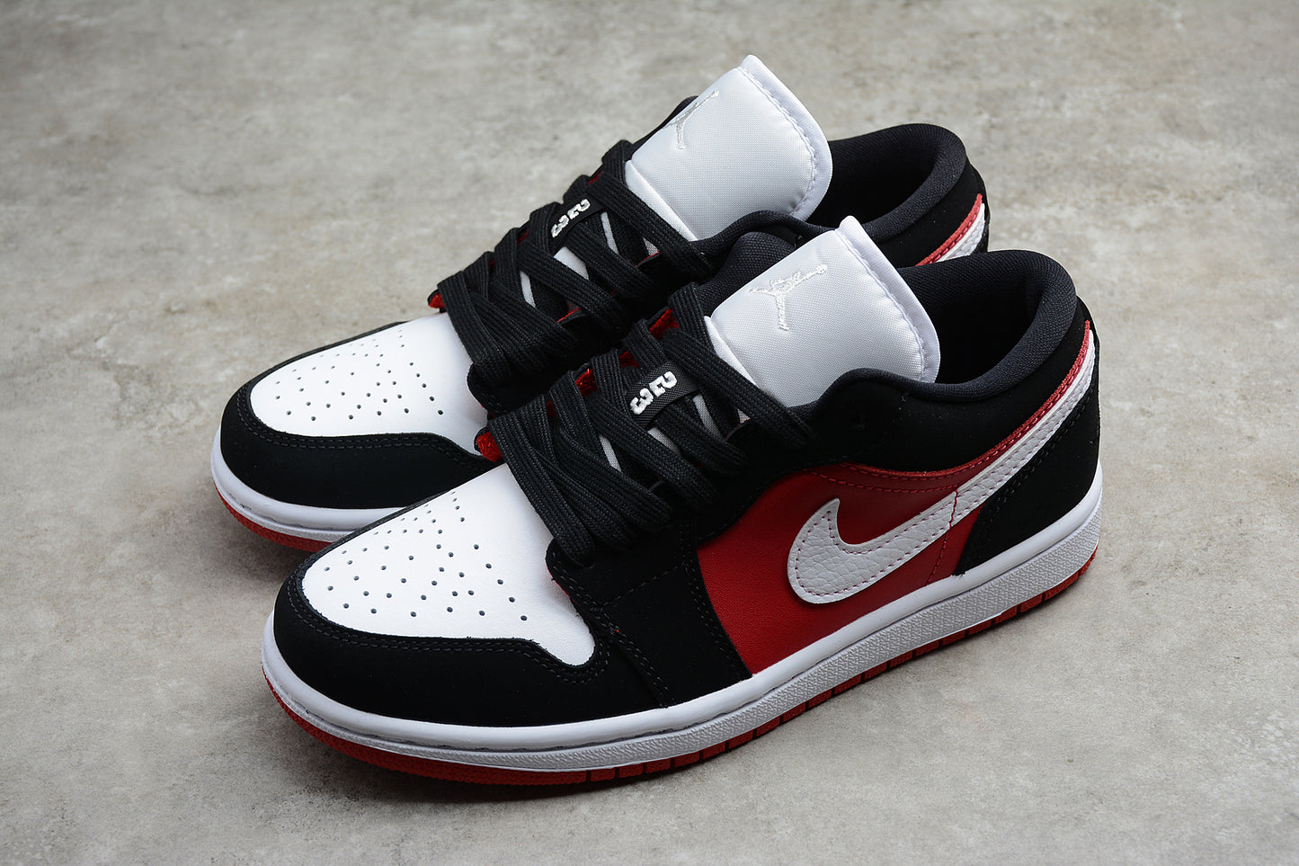 Air Jordan 1 Low "Black White Gym Red" - Best Reps Website 2025