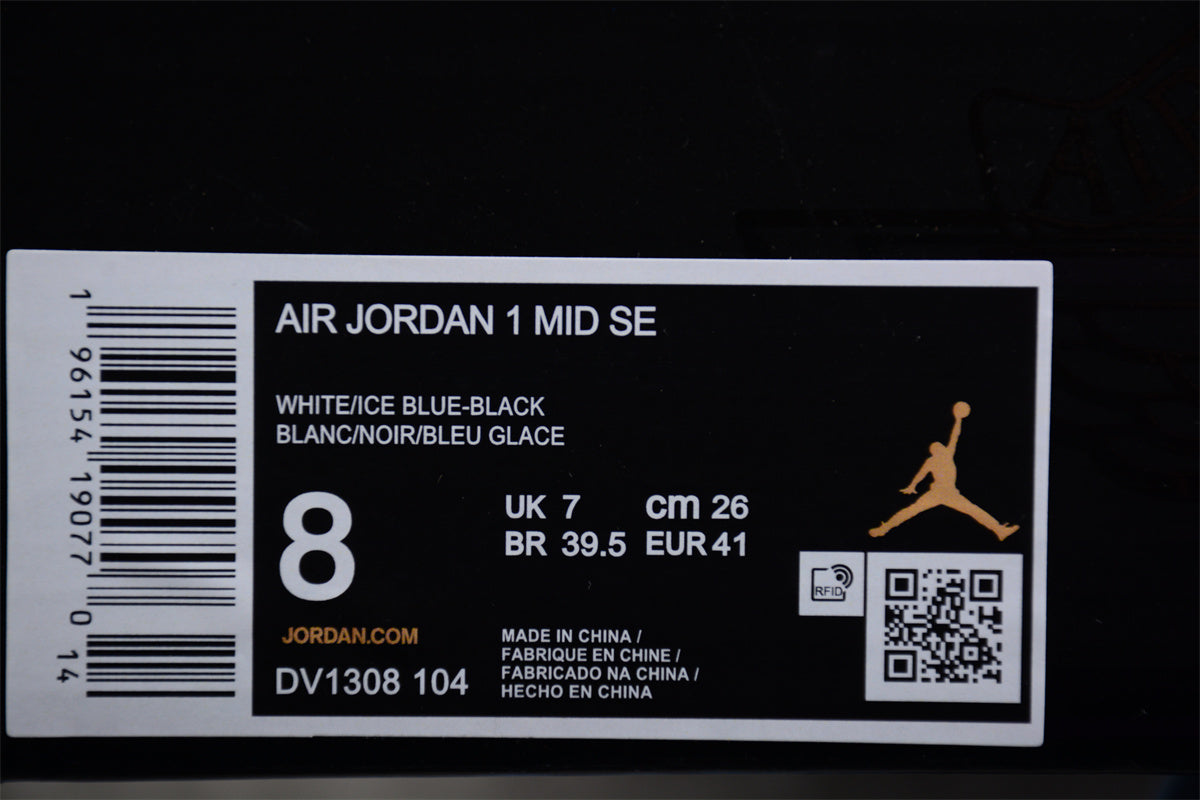 Air Jordan 1 Mid SE "Ice Blue" - Best Reps Website 2025