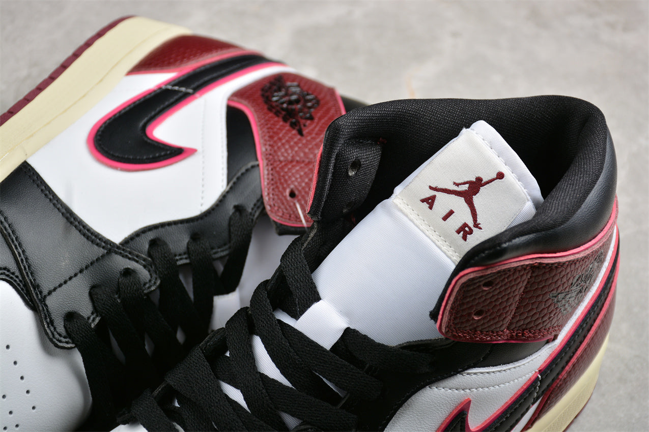 Air Jordan 1 Mid SE "Bordeaux" - Best Reps Website 2025