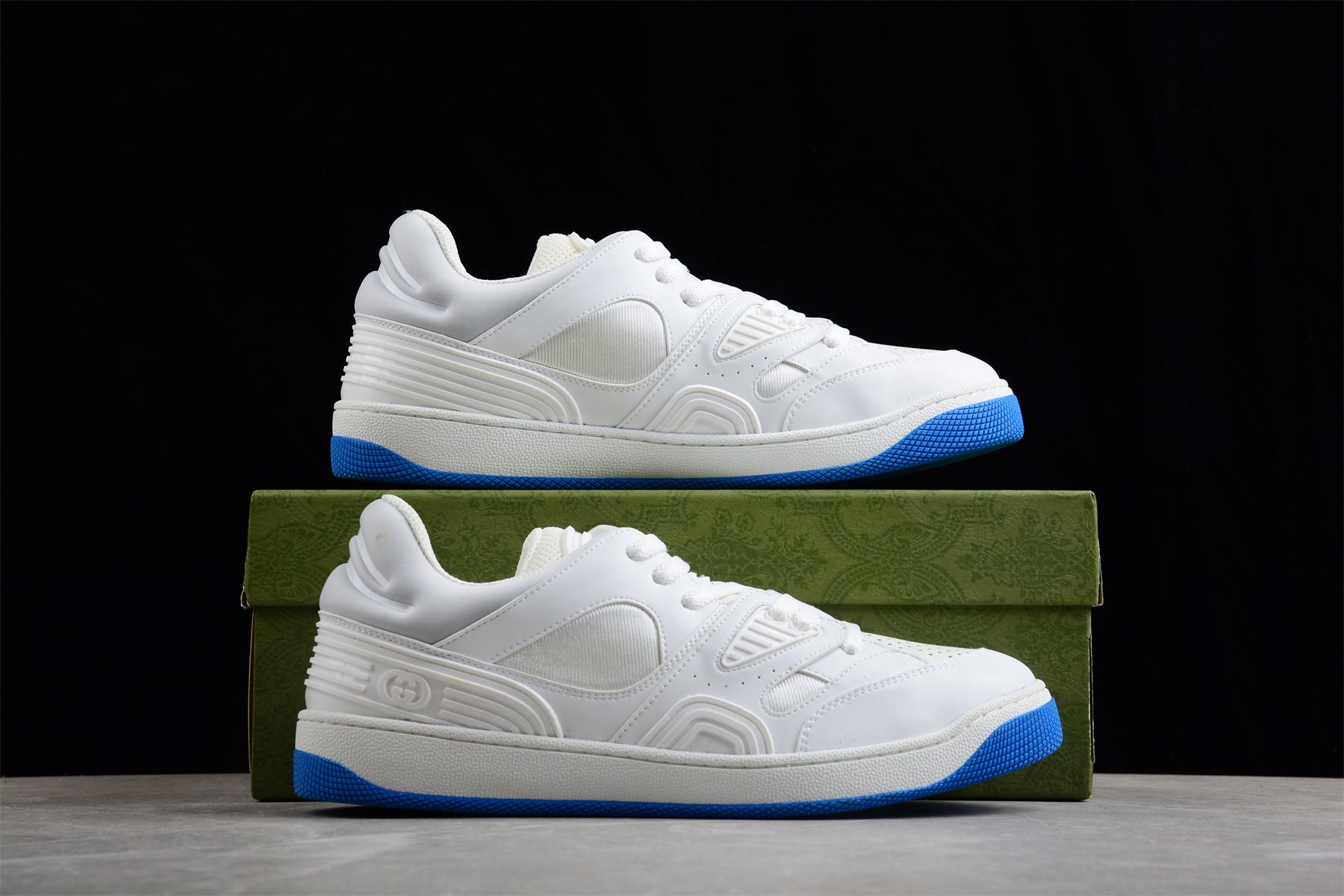 Gucci Basket Low "White Blue" - Best Reps Website 2025