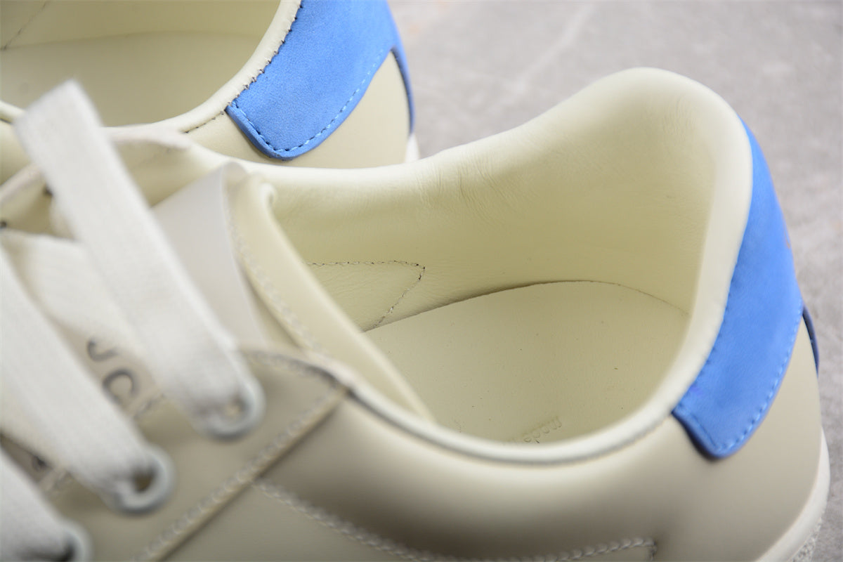GUCCI Men’s Ace Interlocking G Logo Leather Sneakers White - Best Reps Website 2025