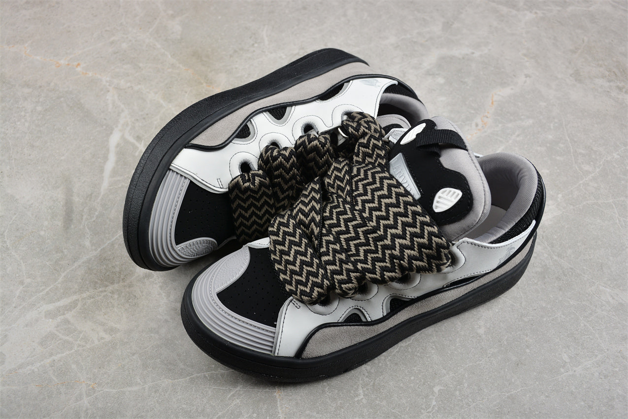 Lanvin Curb Sneaker (White/Anthracite) - Best Reps Website 2025