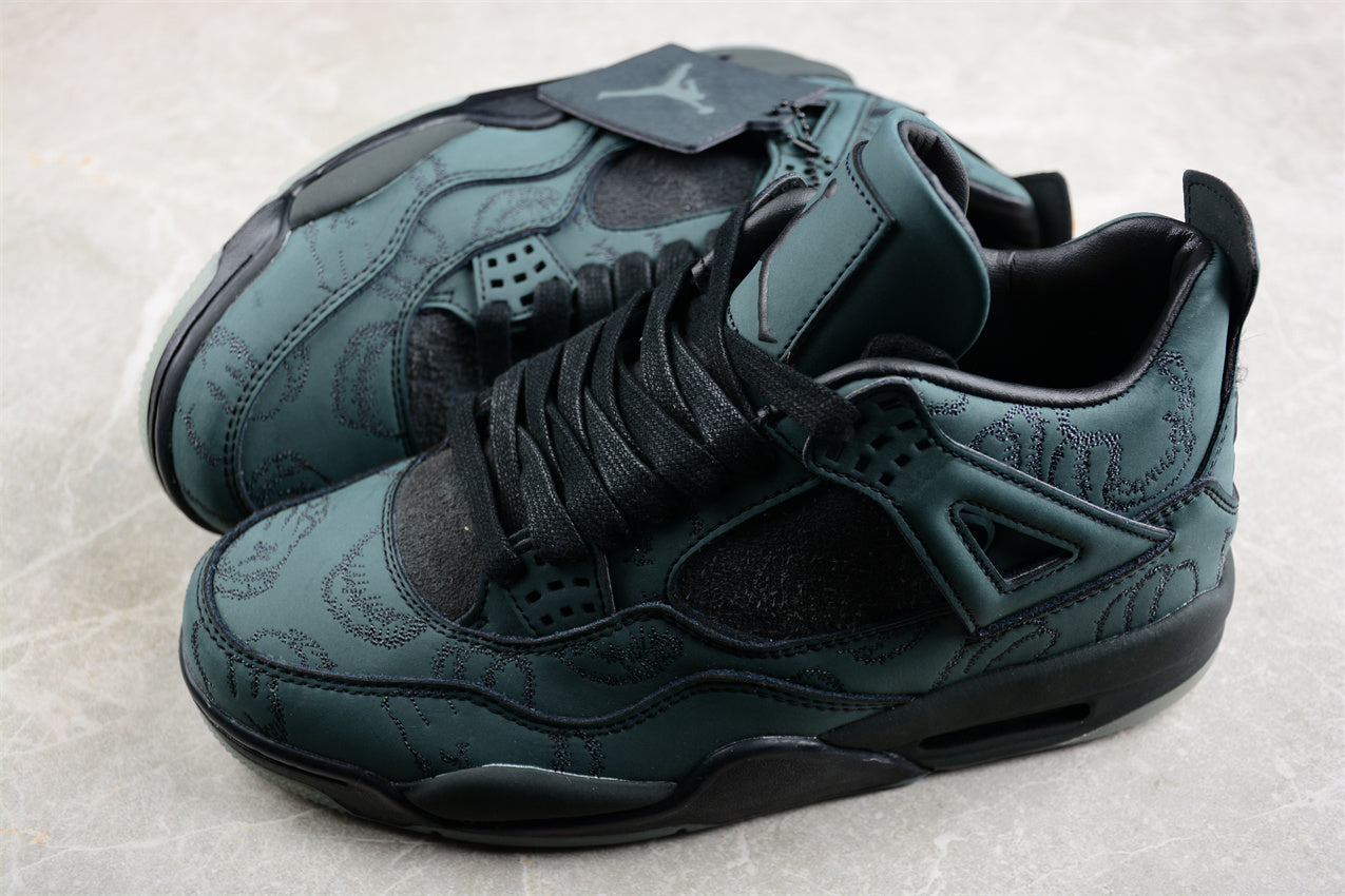 Nike Air Jordan 4 Retro "KAWS Black" - Best Reps Website 2025