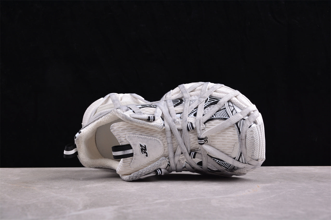 Balenciaga 3XL Extreme Lace Sneaker in White/Black - Best Reps Website 2025