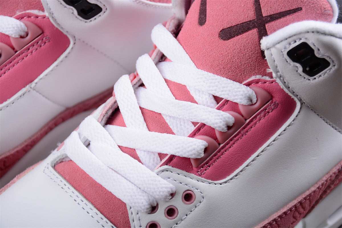 Air Jordan 3 KAWS Custom White/Pink - Best Reps Website 2025