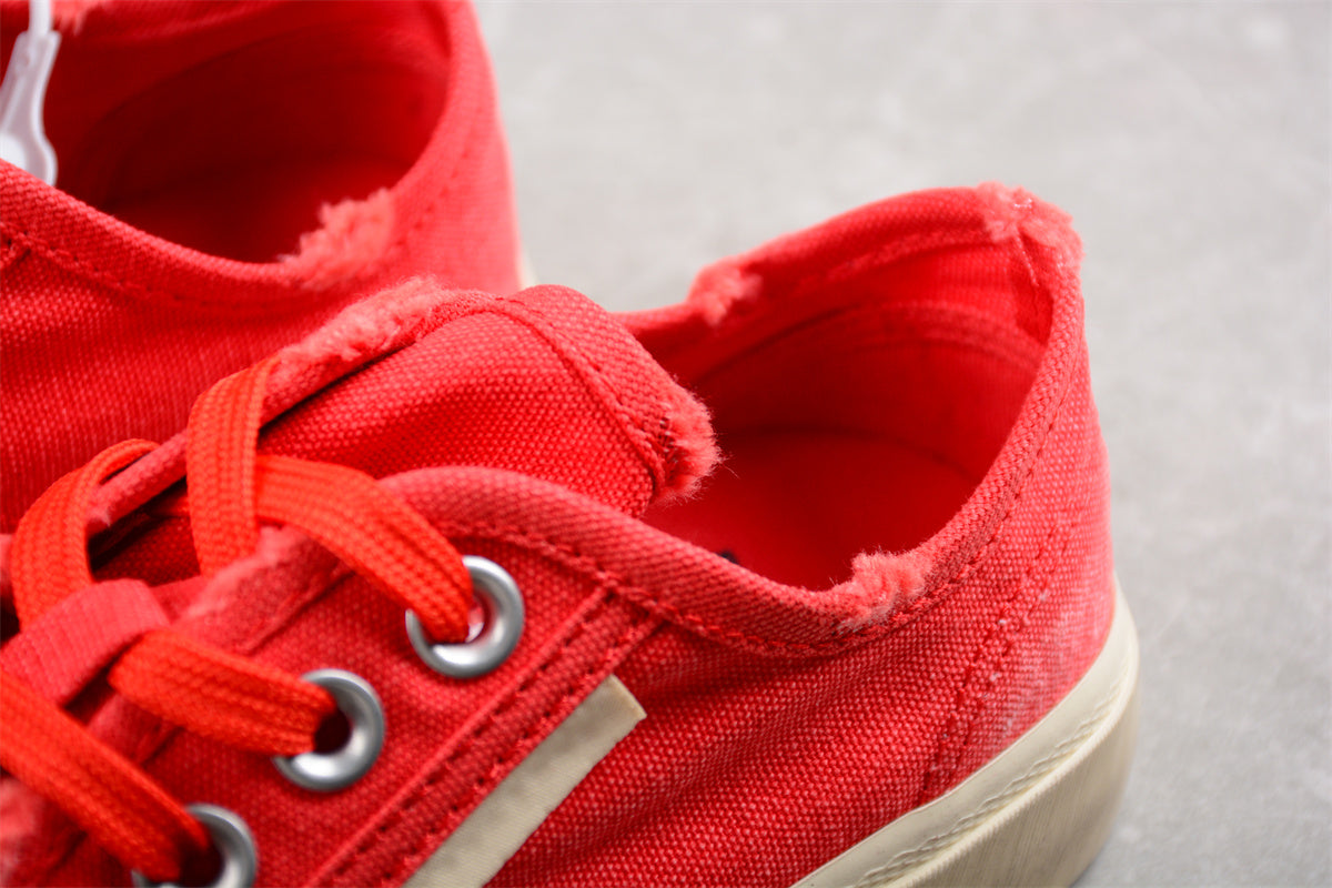 Balenciaga Paris Low Top Canvas Sneaker – Pre-Distressed - Best Reps Website 2025