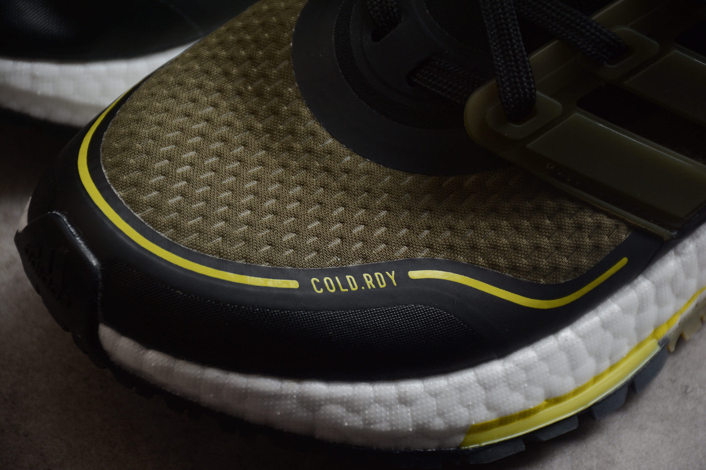 Adidas Ultraboost 21 COLD.RDY Running Shoes Black/Green