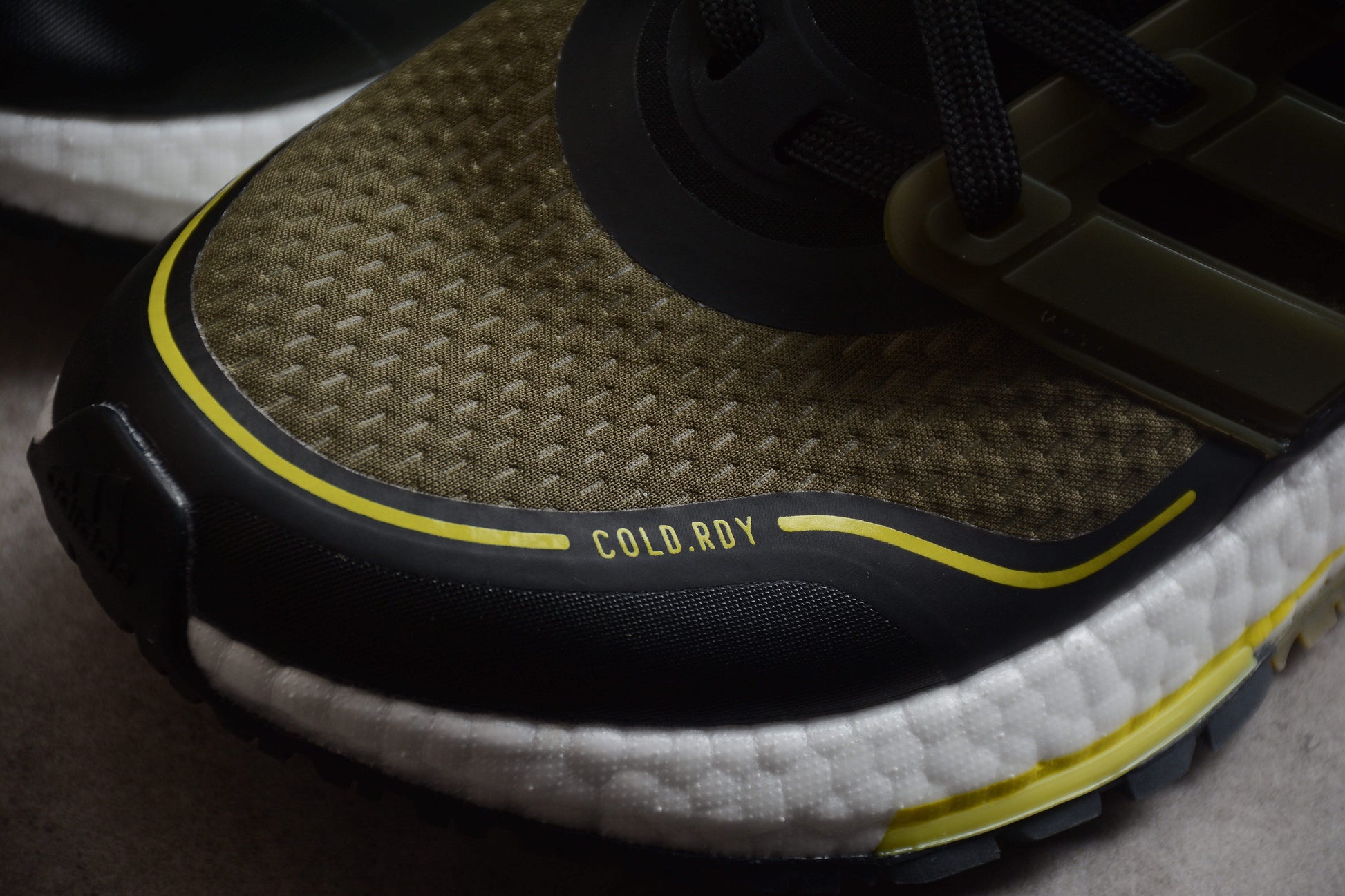 Adidas Ultraboost 21 COLD.RDY Running Shoes Black/Green