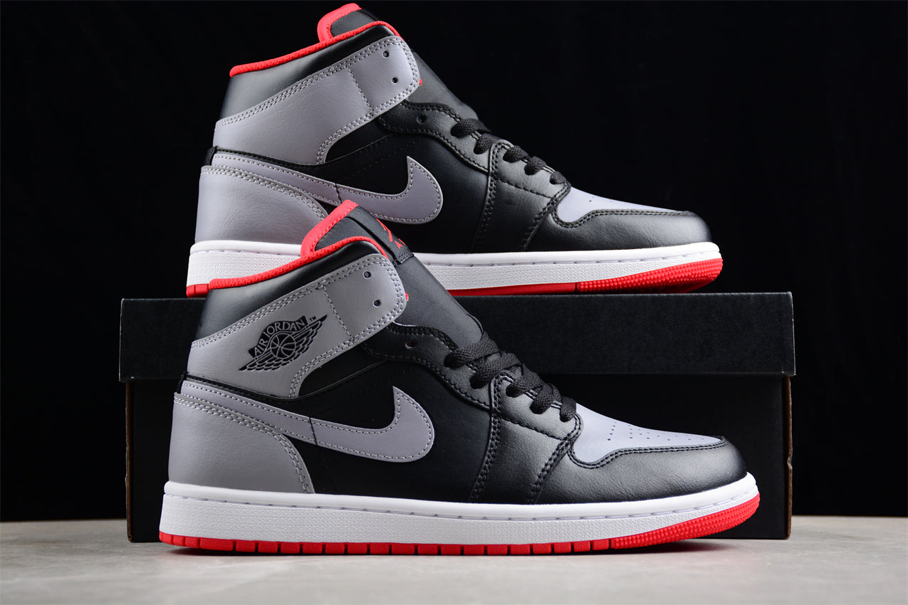 Air Jordan 1 Mid "Bred Shadow" - Best Reps Website 2025